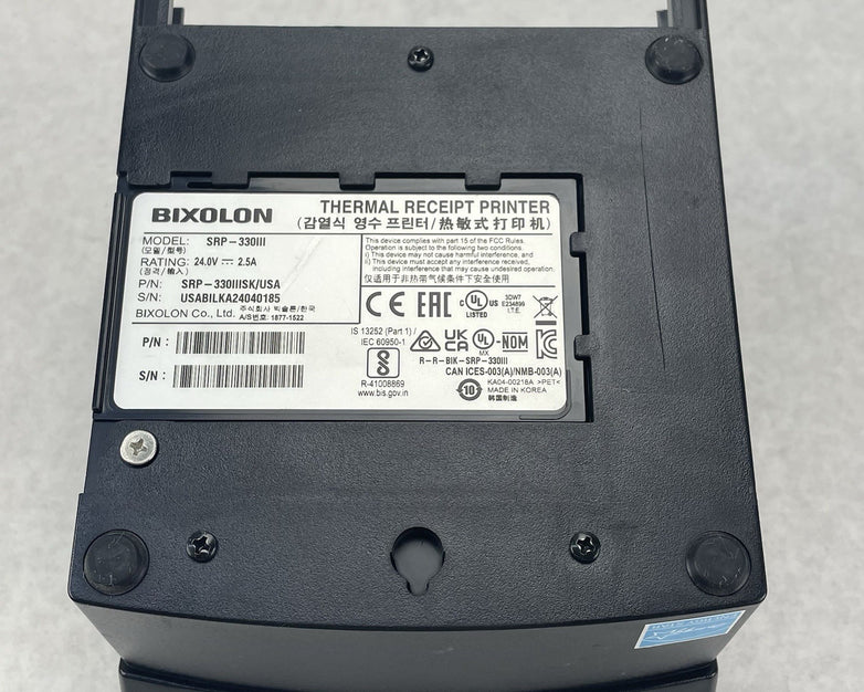 Bixolon SRP-330III POS Printer Tested & Reset