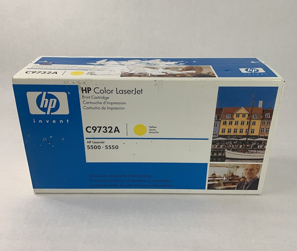 HP C9732A Yellow Toner Cartridge For HP LaserJet 5500 5550 Exp. 2009