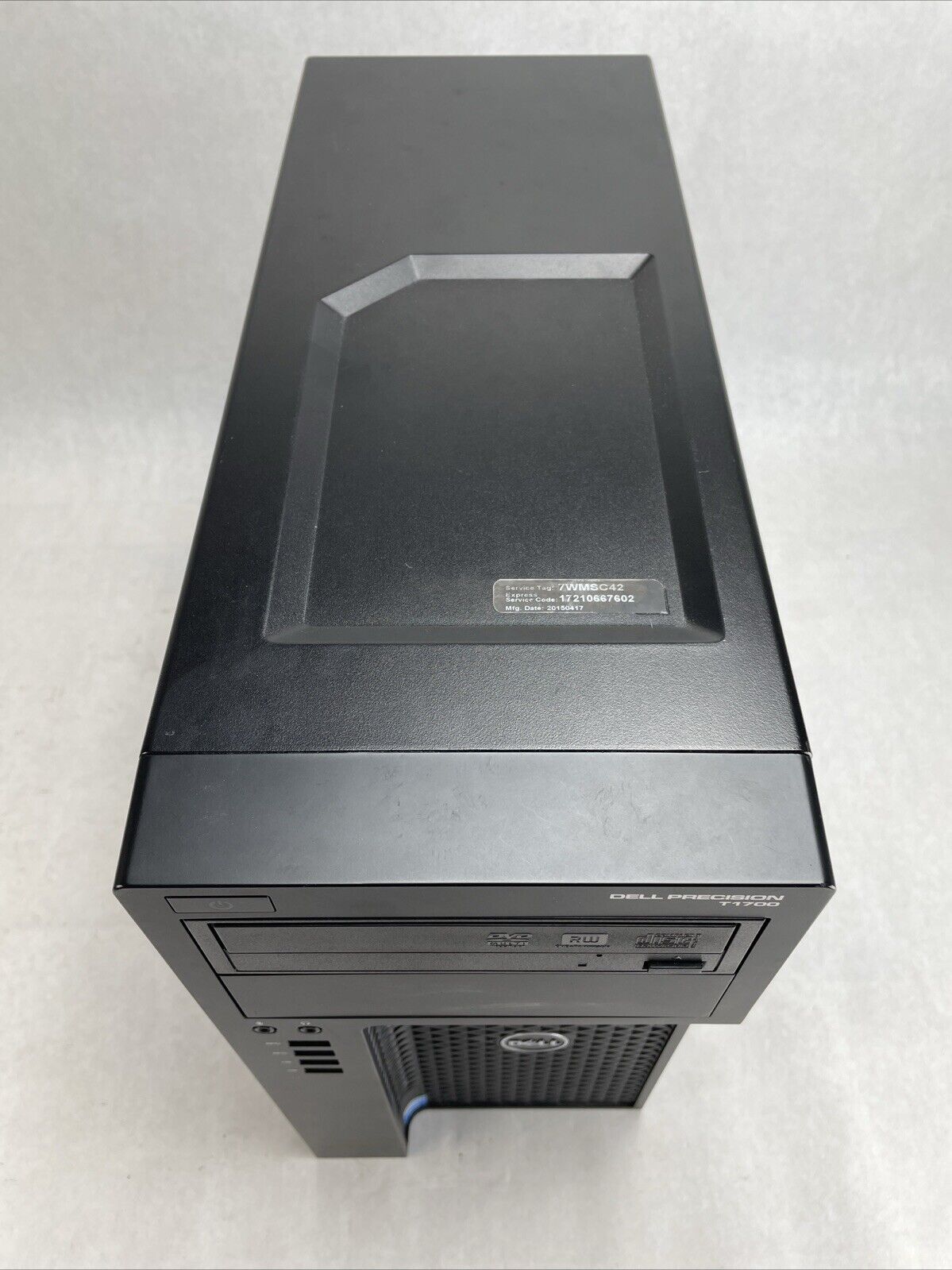 Dell Precision T1700 MT Intel Xeon E3-1740 3.5GHz 8GB RAM No HDD No OS