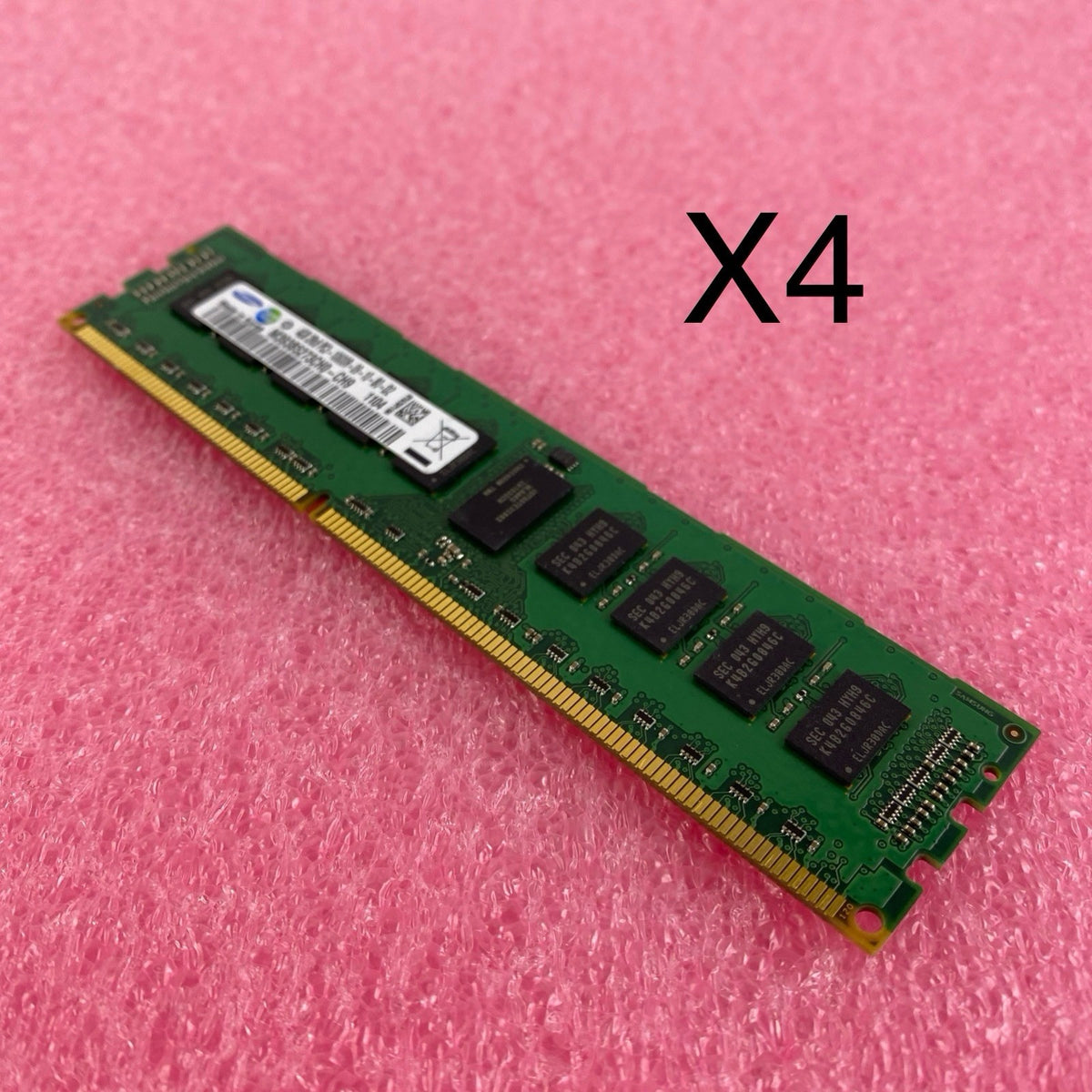 Samsung 4GB DDR3 PC3-10600U Server Memory RAM M393B5273CH0 - Lot of 40