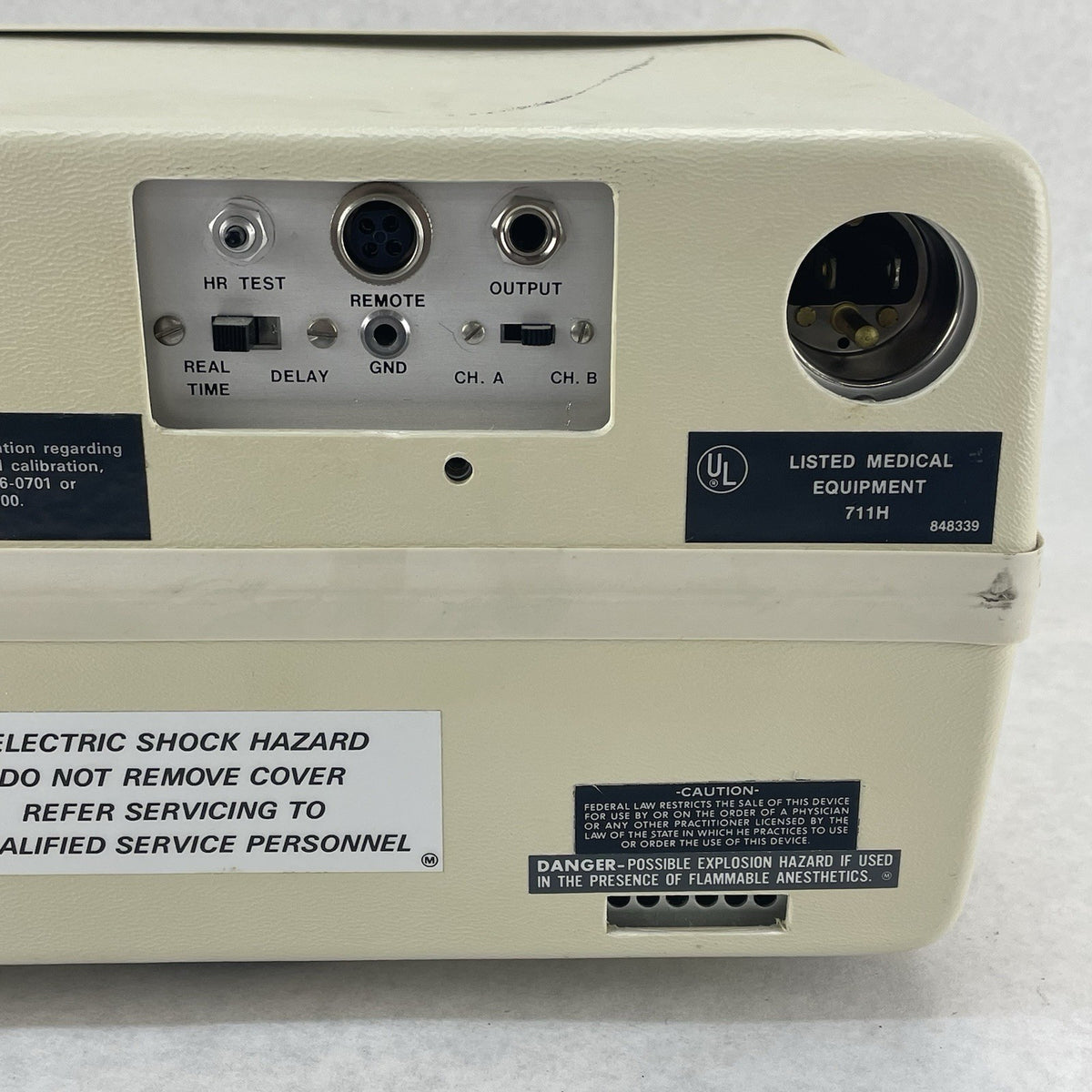Burdock M 200 Monitor - Untested No Power Cord6