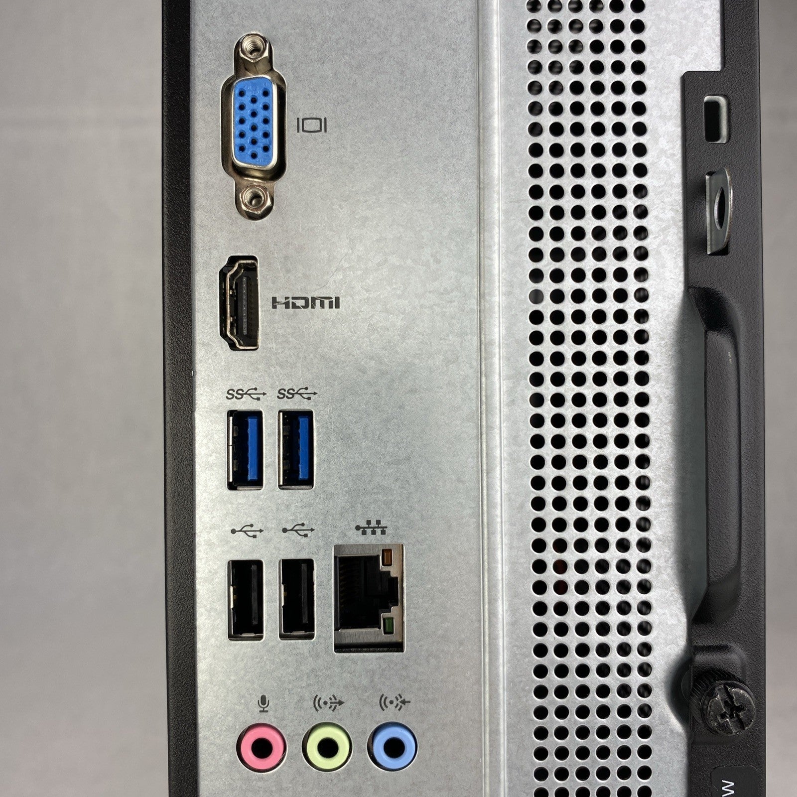 HP Slimline 270-p036 DT PC Intel i5-7400T 2.40GHz 1x8GB RAM WiFi No HDD OS