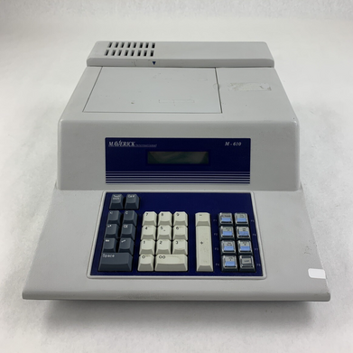 Maverick M-610 Check Encoder Tested Needs Ribbon