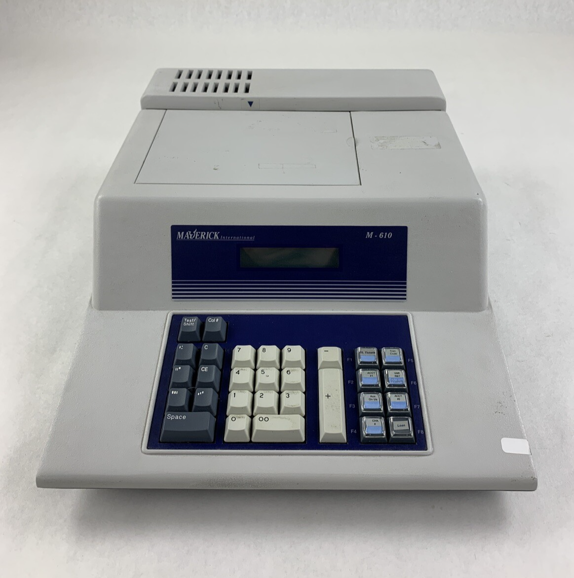 Maverick M-610 Check Encoder Tested Needs Ribbon
