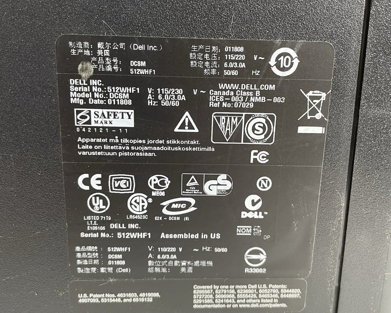 Dell Optiplex 330 MT Core 2 Duo E4400 2.00 GHz 1 GB RAM No HDD/OS