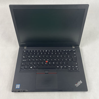 Lenovo ThinkPad T470 14" i5-6300U 2.4GHz 8GB RAM No SSD/OS/AC/Batt- Bad PalmRest