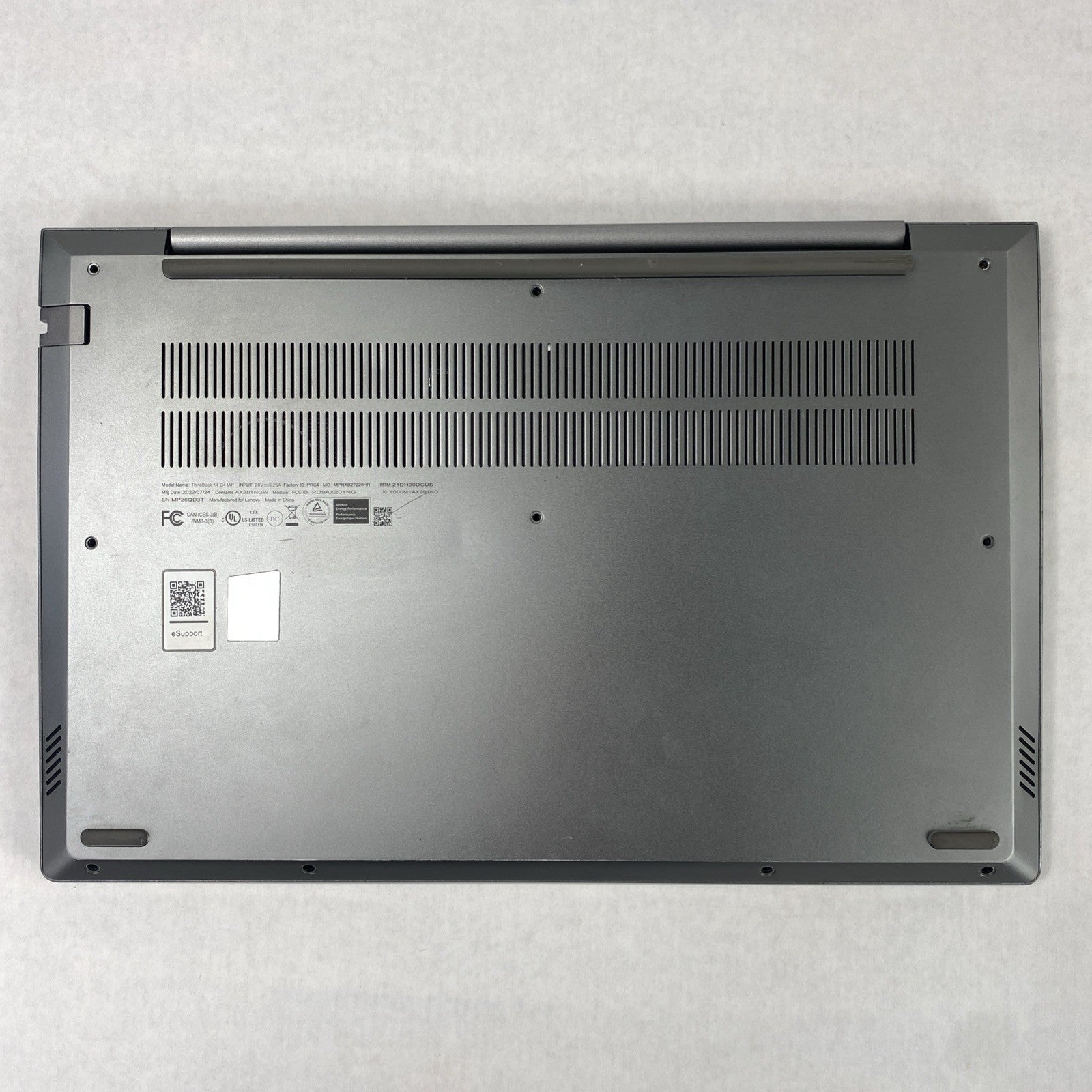 Lenovo ThinkPad 14 G4 IAP 14" Touch i7-1255U 2.6 GHz 16GB RAM No Batt. No HDD/OS