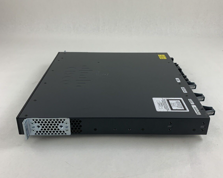 Cisco WS-C3650-24PS-S 24-Port Gigabit PoE Switch Managed Tested