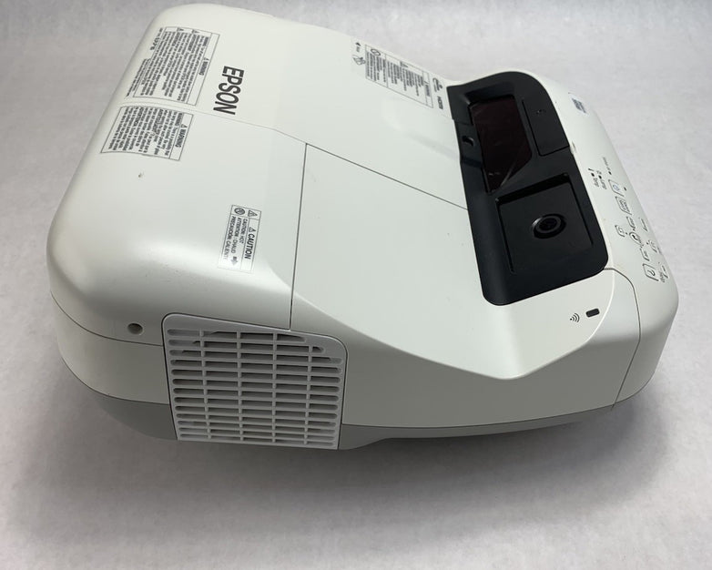 Epson BrightLink 595Wi H599A LCD Projector 654 Lamp Hours - No Remote