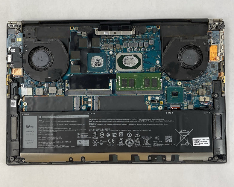 Dell Precision 5550 15.6" i9-10885H 2.40 GHz 8 GB RAM No SSD/OS/AC/Batt - READ