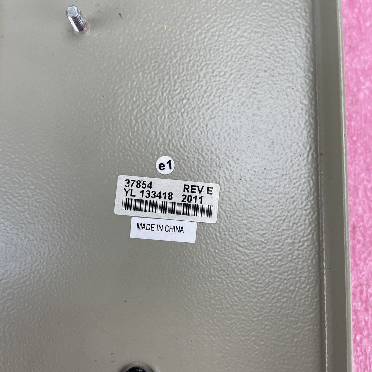 Zebra 37854 Rev E Printer Front Control Panel8