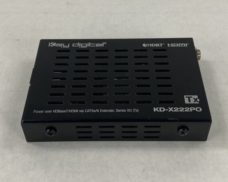 Key Digital KD-X222PO Tx Video Extender Power Tested Lot of 2