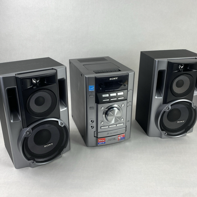 Sony HCD-EC70 Compact Disc Deck Receiver w/ Speakers - Parts or Repair