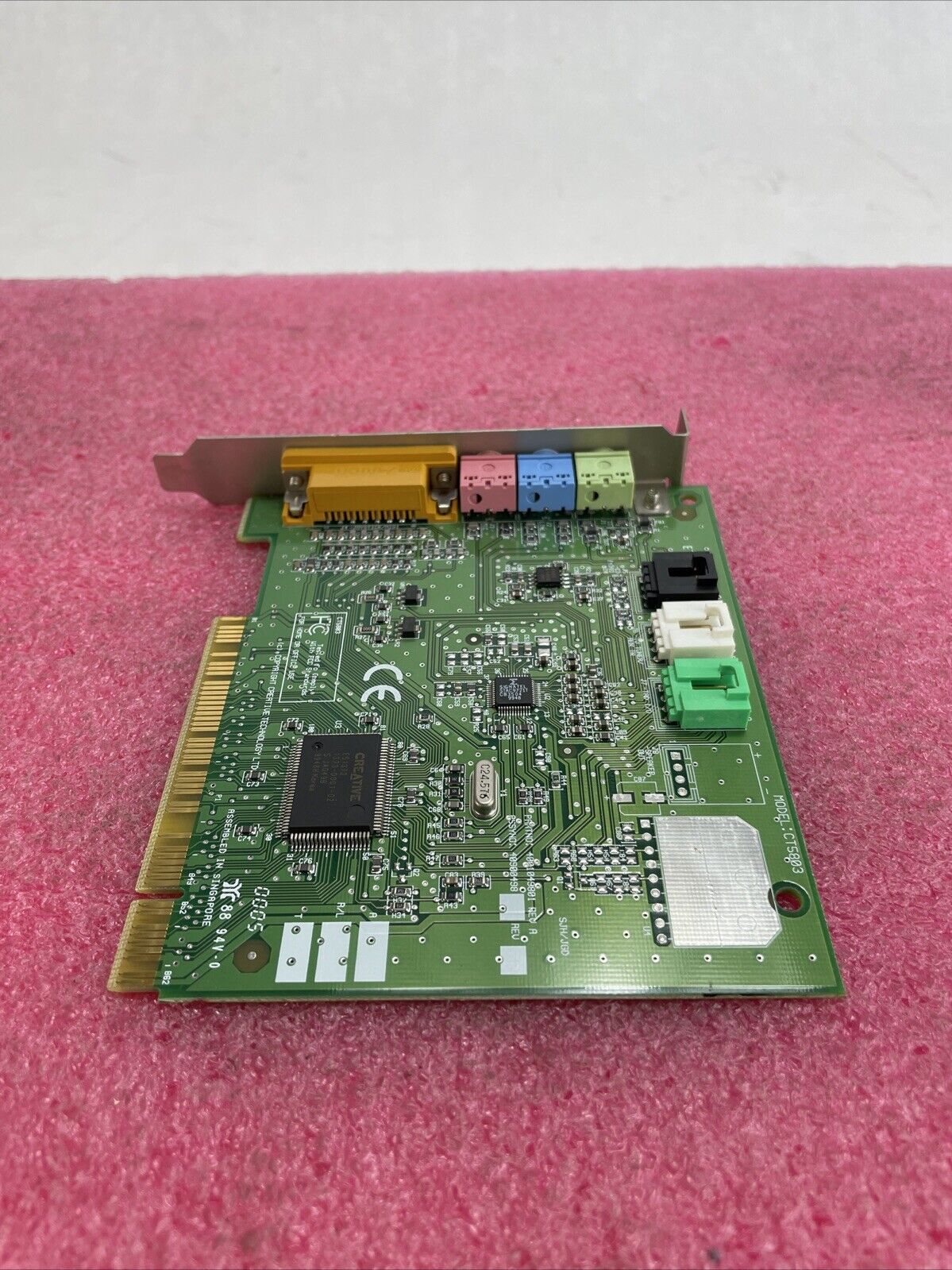 Creative Technology CT5803 PCI Audio Card