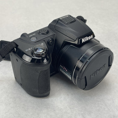 Nikon Coolpix L120 14.1MP Compact Bridge Camera 21x  Small Screen Crack Tested