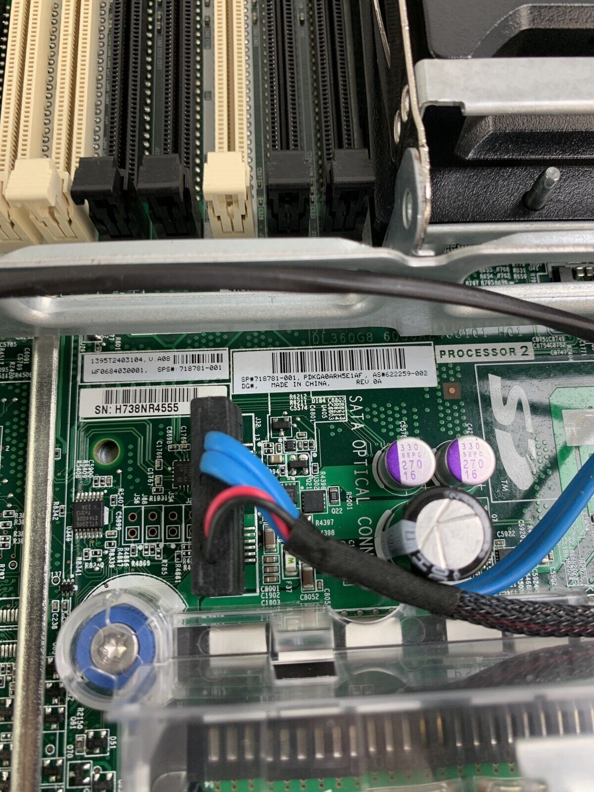 HP ProLiant DL360p Gen8 Xeon E5-2609 V2 2.5 GHz 8 GB RAM No OS No HDD P440ar