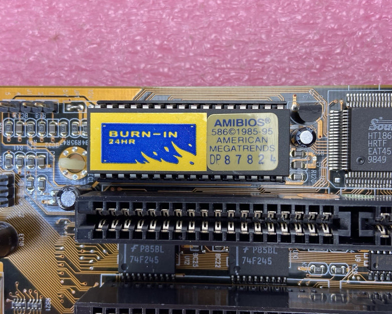 PC Chips M571 Motherboard Intel Pentium MMX 233MHz 64MB RAM 3x ISA
