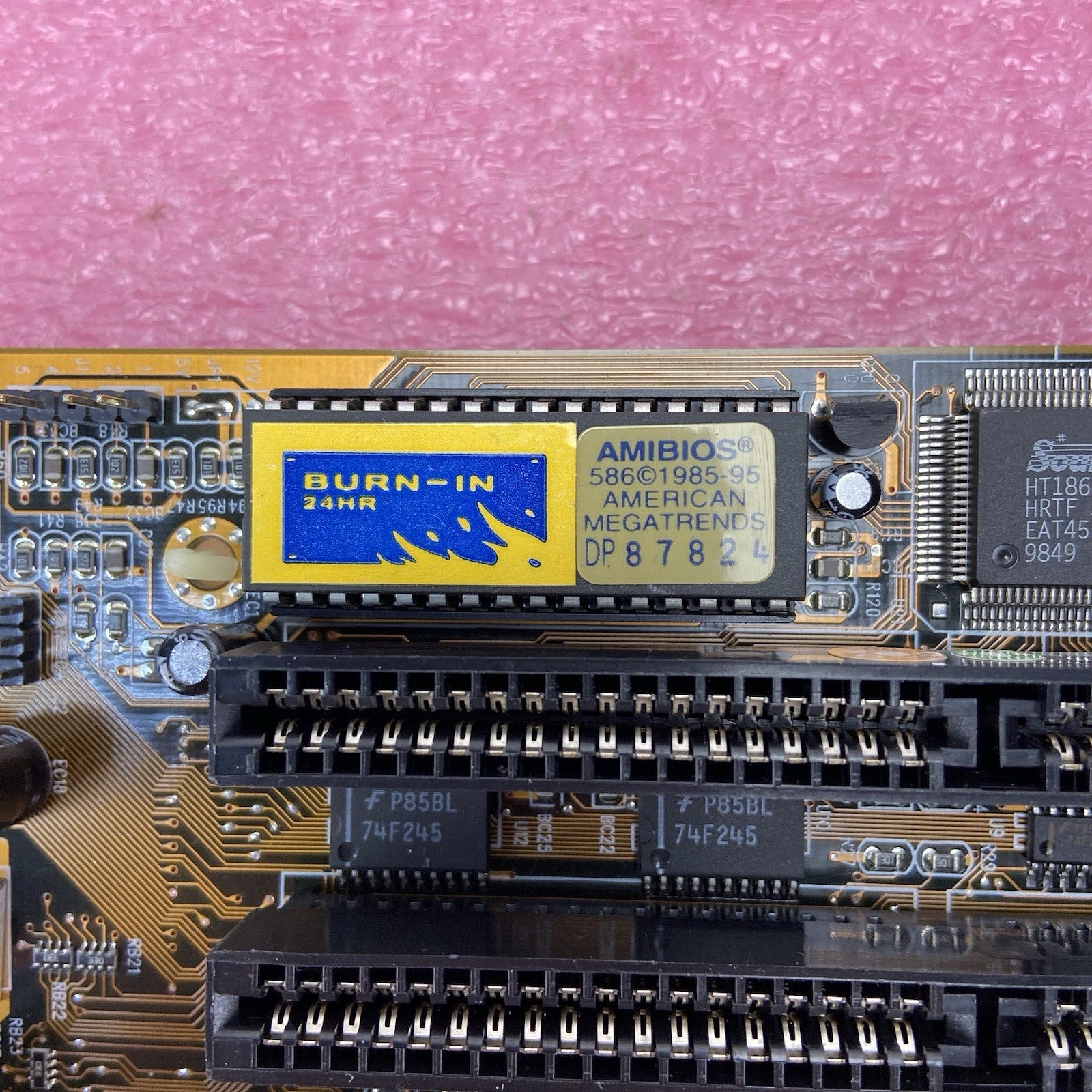 PC Chips M571 Motherboard Intel Pentium MMX 233MHz 64MB RAM 3x ISA6