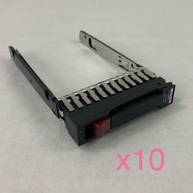 HP 3.5" SATA / SAS Server Tray Caddie (Lot of 10)