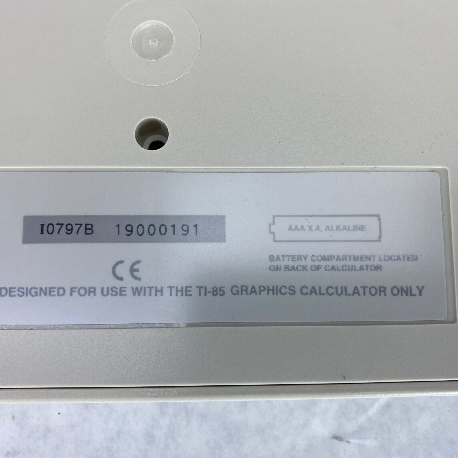 Texas Instruments TI-85 ViewScreen UNTESTED