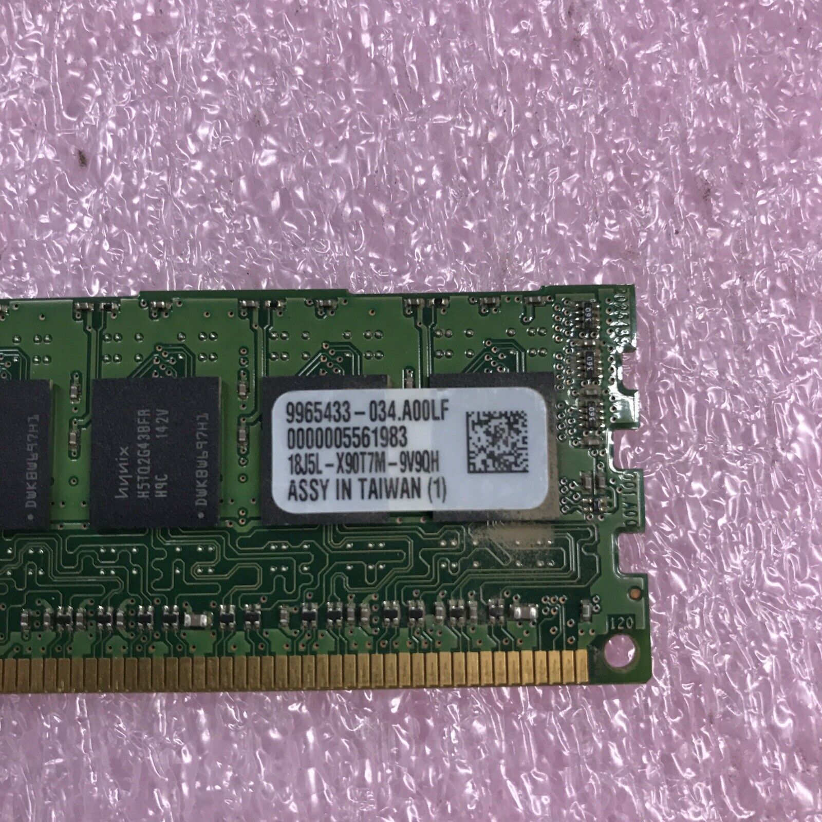Kingston 16GB Kit 4x4GB 8TLDC-H9KTD4-EWY26 ZY372D3S4P13C9