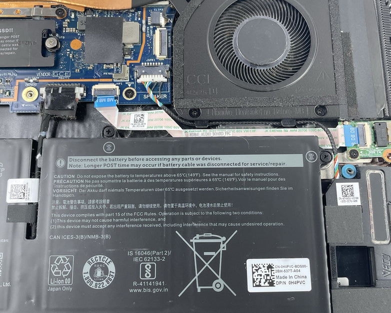 Dell Latitude 7430 14" i7-1265U 4.15 GHz 16 GB RAM No SSD/OS/AC