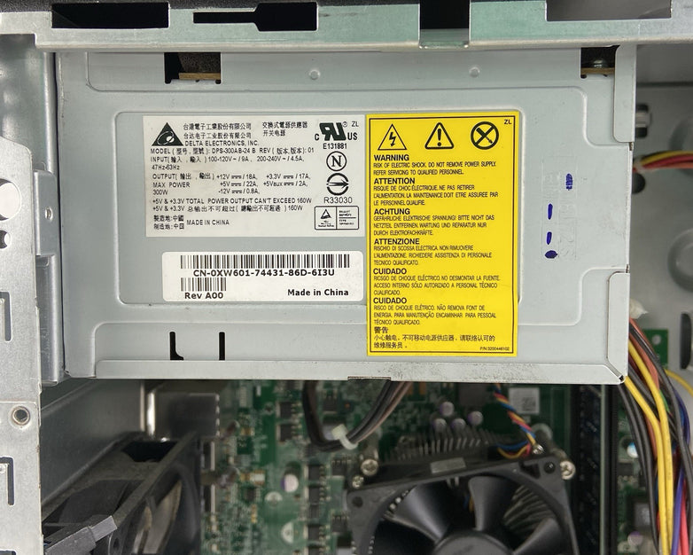 Dell Vostro 270 MT Intel Core i3-3220 3.3GHz 4GB RAM No HDD No OS