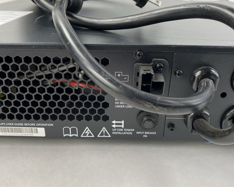 Liebert Vertiv GXT5-EBC48VRT2U GXT5 UPS - No batteries Tested Cracked Face Plate