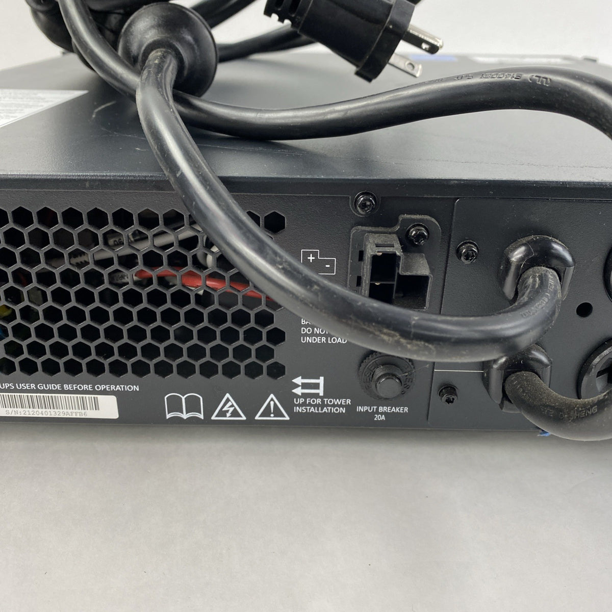 Liebert Vertiv GXT5-EBC48VRT2U GXT5 UPS - No batteries Tested Cracked Face Plate5