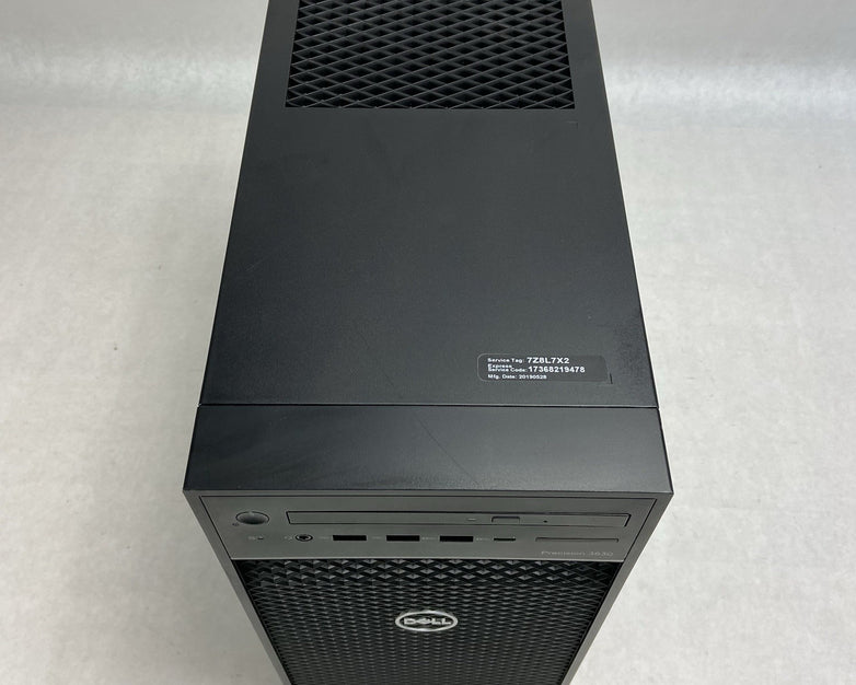 Dell Precison 3630 Tower Intel Core i7-8700K 3.7GHz 16GB RAM WX3100 No HDD/OS