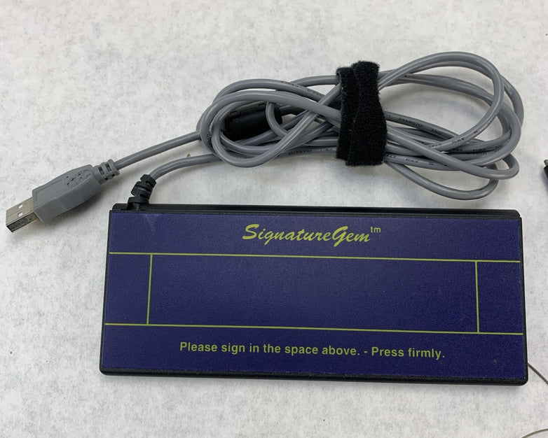 Topaz SignatureGem 1x5 T-S261-HSB-R HID USB Electronic Signature Capture Pad