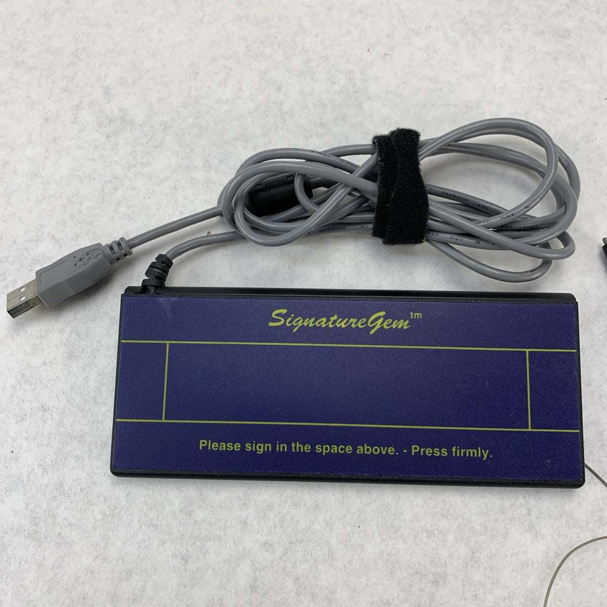 Topaz SignatureGem 1x5 T-S261-HSB-R HID USB Electronic Signature Capture Pad1