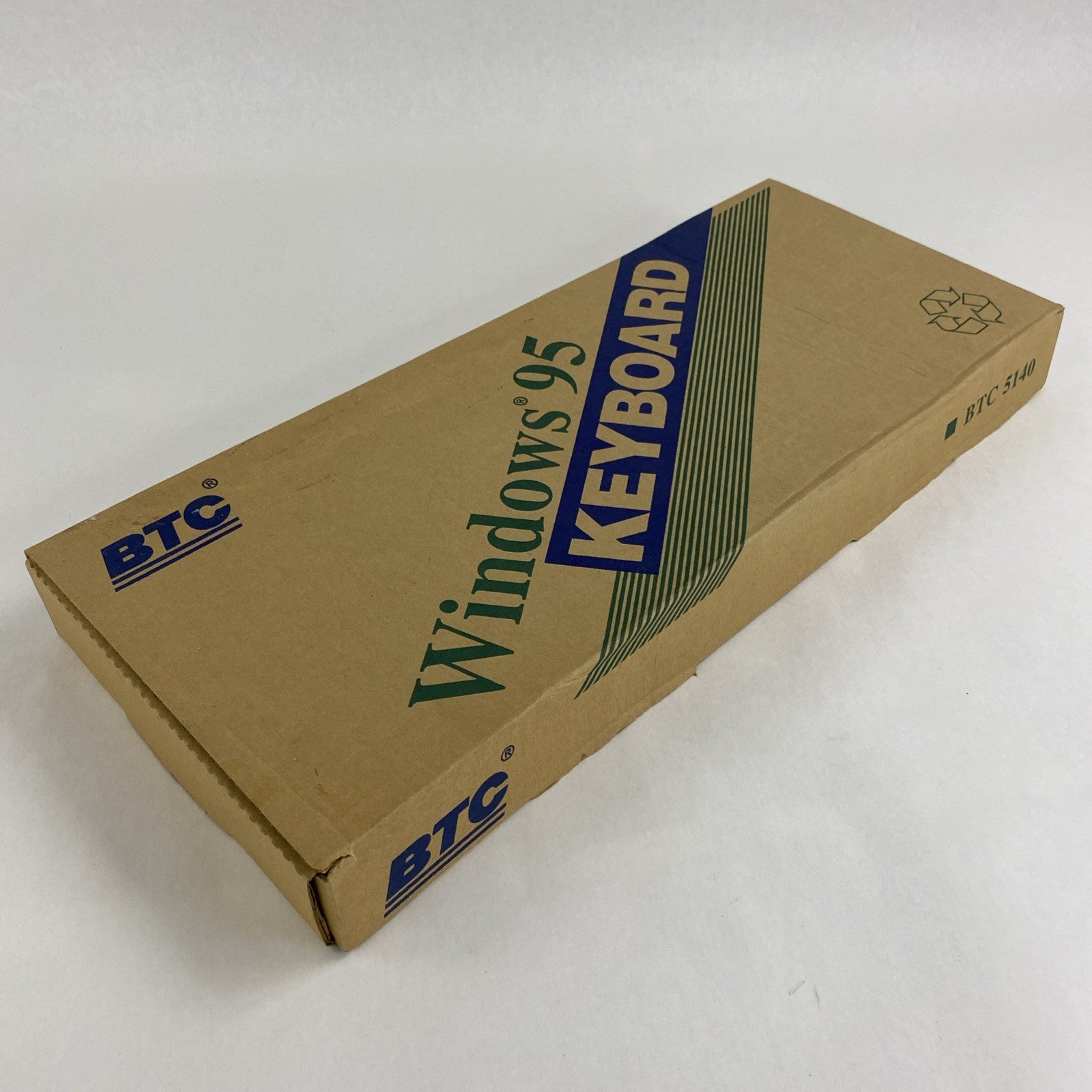 Vintage BTC 5140 Windows 95 Certified AT Membrane Keyboard - Open Box and Tested0