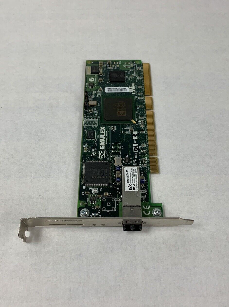 HP 2GB PCI-x FC LP9802 Network Adapter 336070-001 FC1010489-01 Emulex Cards