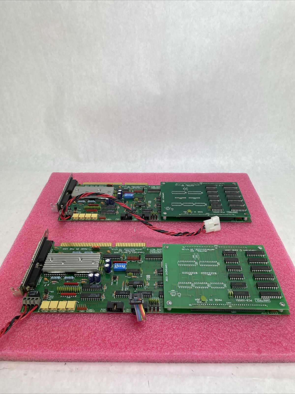 Lot Of 2 PCB 22551 23040 REV D Controller Card