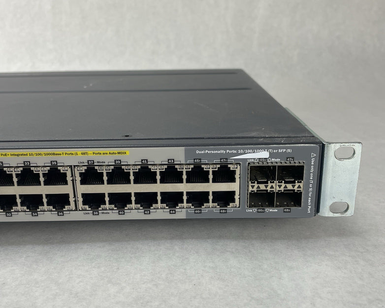 HP 2920-48G PoE+ J9729A 48-Port Gigabit Ethernet Switch No PS Tested & Reset