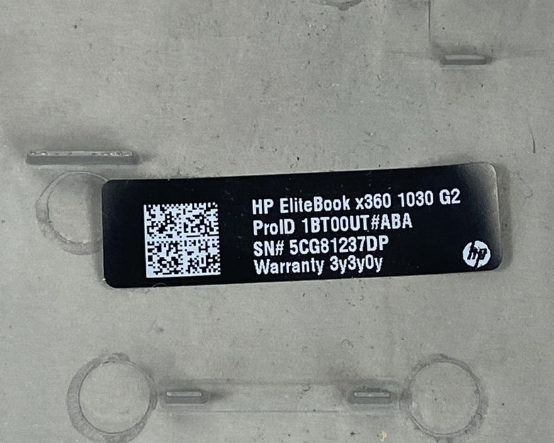 HP EliteBook x360 1030 G2 14" Laptop Bottom Base Cover Assembly