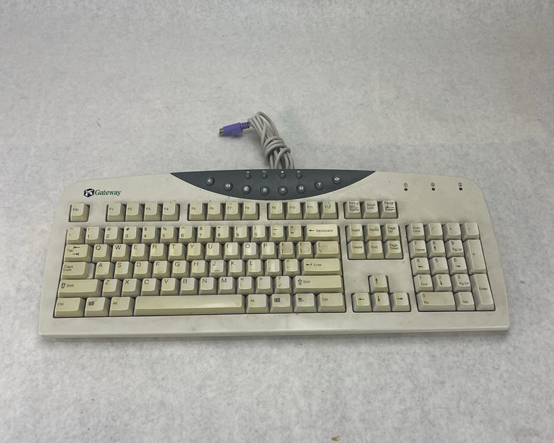 Gateway Keyboard RT3602 Vintage Wired Tested