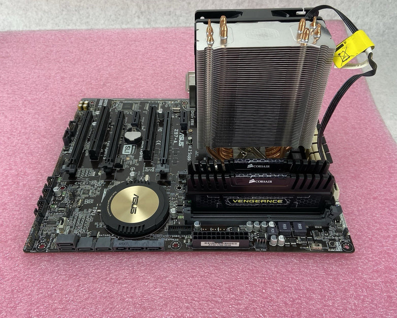 ASUS Z97-A Motherboard Intel Core i5-4690K 3.5GHz 16GB RAM w/IO Shield Hyper 212