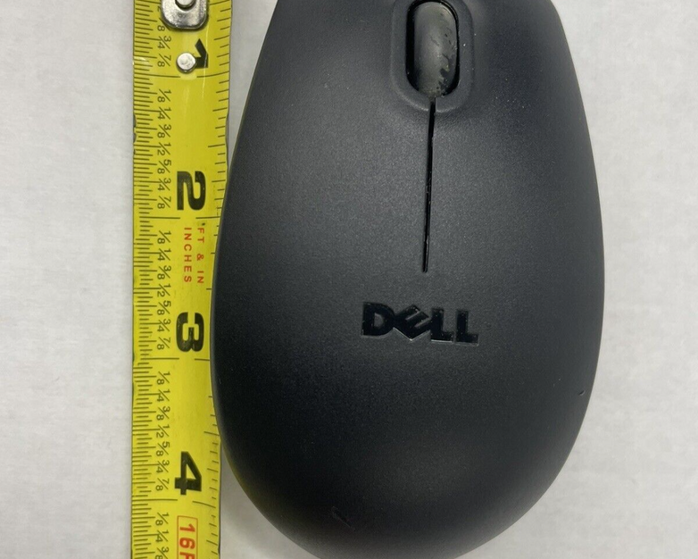 Dell MS111-T USB Optical Wheel Mice Lot of 4