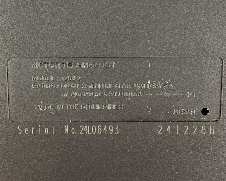 Victor 1208-2 Compact Printing Calculator - Tested
