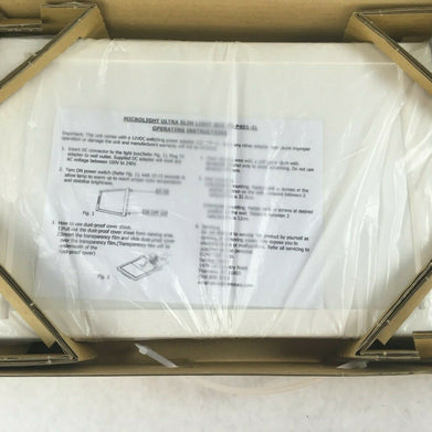 Elmo 1108 Base Light Box YS-P401-1L Ultra Slim White NOS