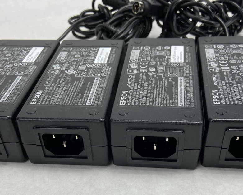 Espon Printer M235B 24V 1.5A C1 AC Adapter - Lot of 4 (Four)