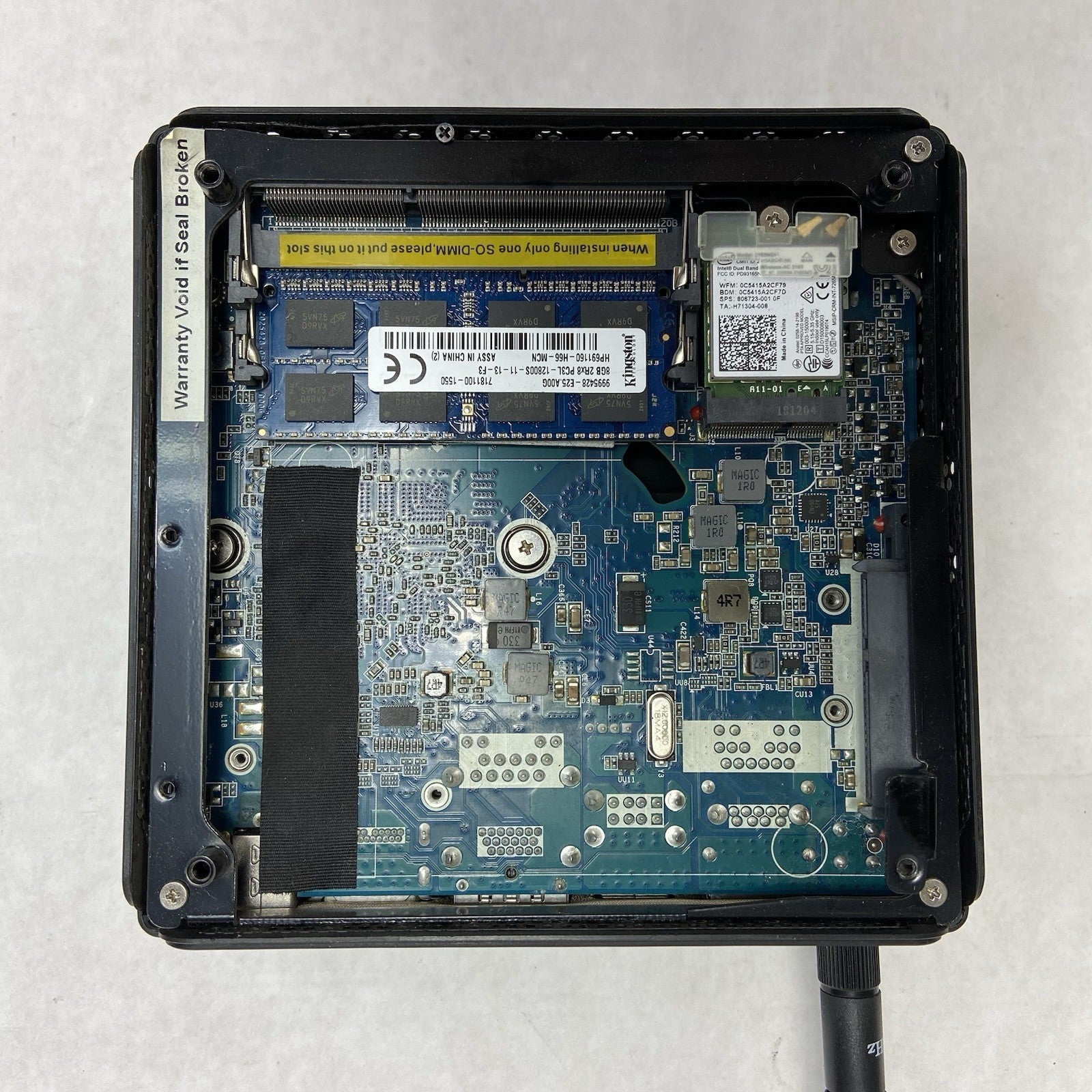 Zotac ZBox-CI325NANO MFF Intel Celeron N3160 1.6GHz 8GB RAM No AC/HDD/OS7
