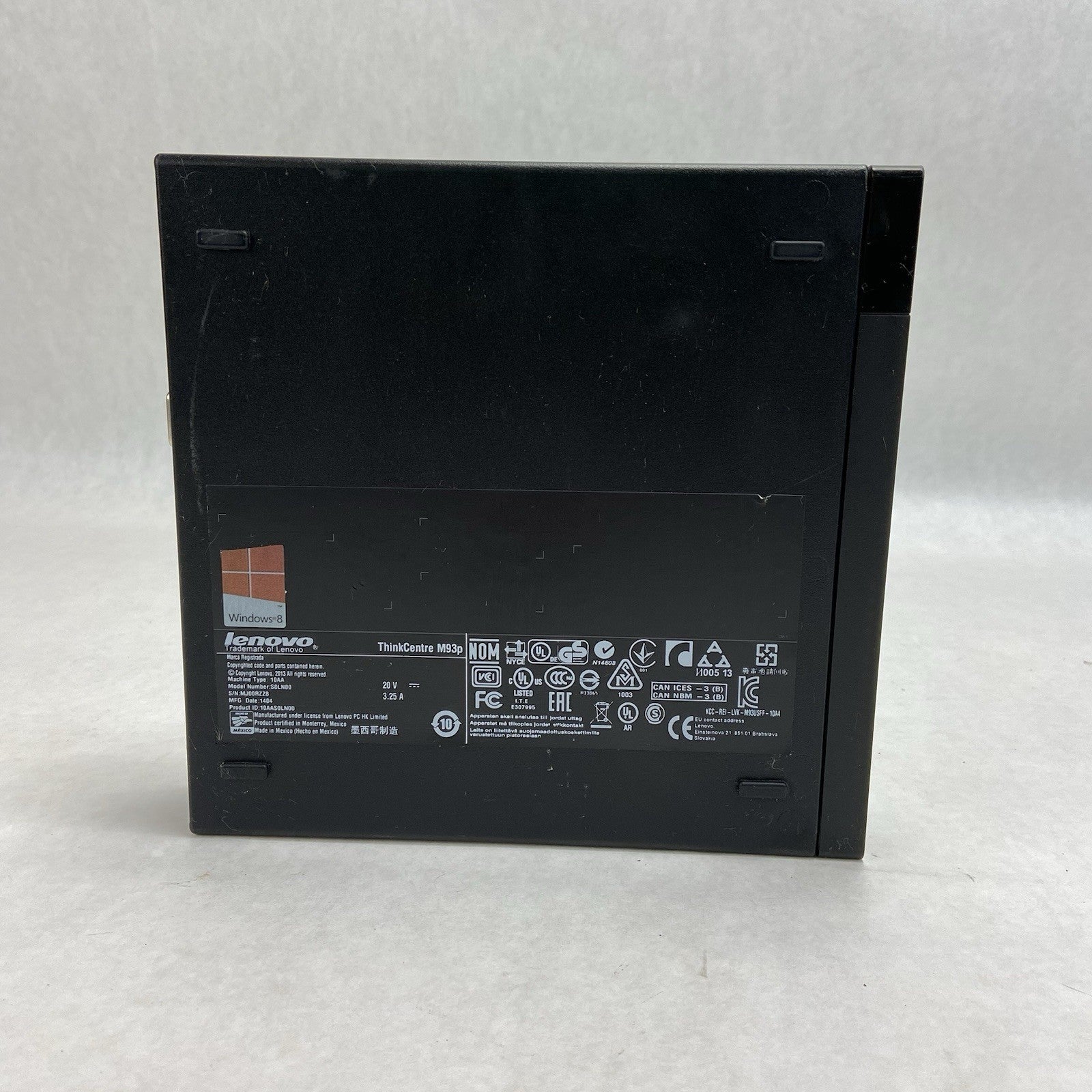 Lenovo ThinkCentre M93P Micro Intel Core i5-4570T 2.9GHz 16GB RAM No HDDOSAC3