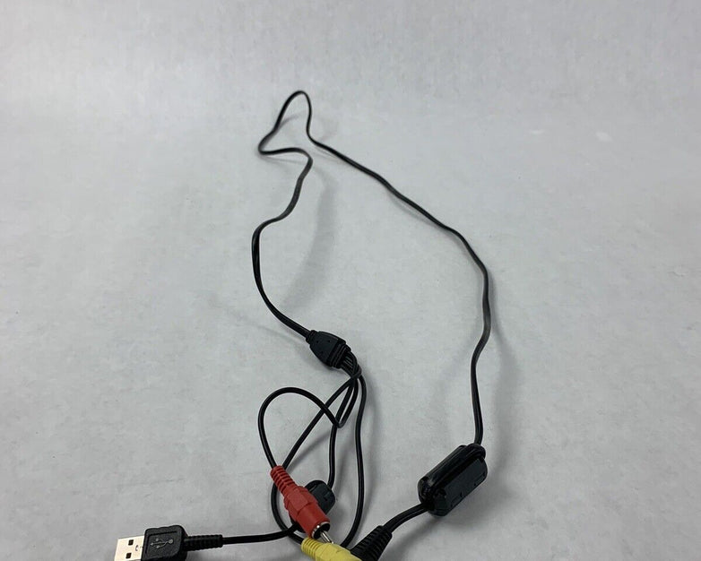 Sony Camera ZCAT 2035-0930/1325-0530 3Pin AV RCA Camera Video Cord (Lot of 2)
