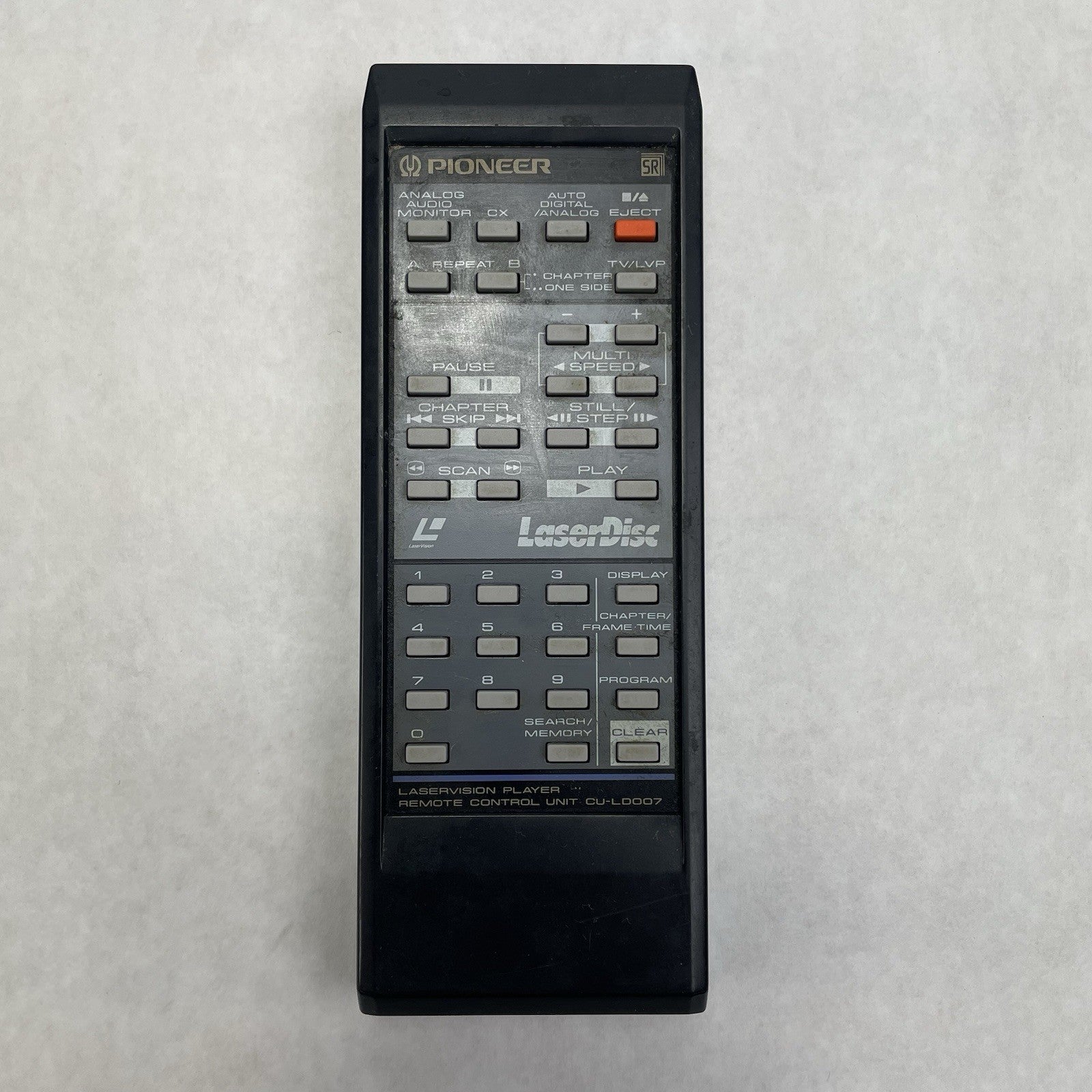 Pioneer LD-838D Laservison Laser Disk PLAYER  LD-838D For Parts