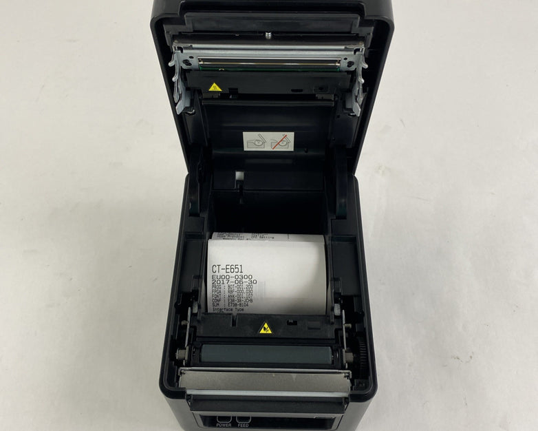 Citizen CT-E651 Thermal Printer Tested No Cords No Page Count