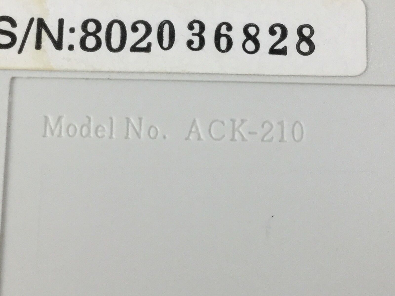 Nimble ACK-210 PS/2 Keyboard