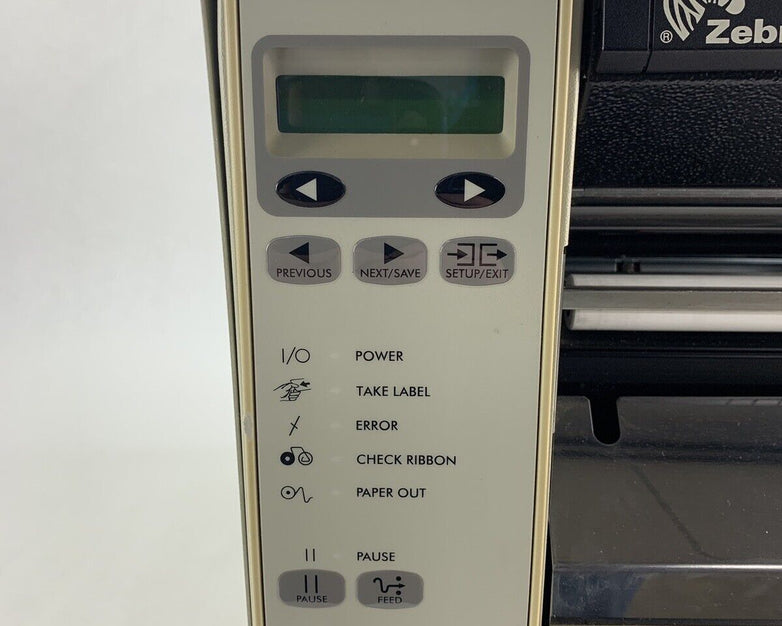 Zebra 140Xi III Label Thermal Printer 200 DPi Tested Self Serial and Network
